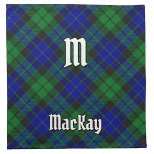 Clan MacKay Tartan Cloth Napkin