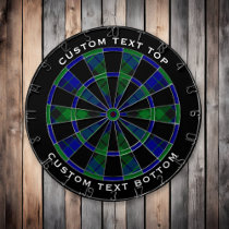 Clan MacKay Tartan Dart Board