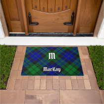 Clan MacKay Tartan Doormat