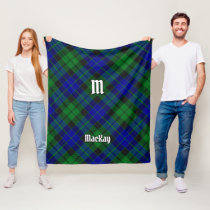 Clan MacKay Tartan Fleece Blanket