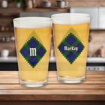 Clan MacKay Tartan Glass
