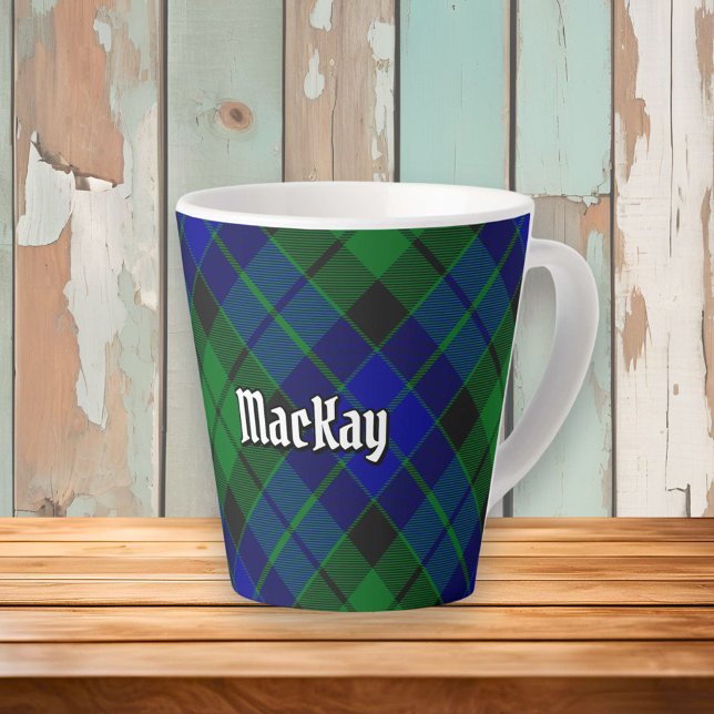 Clan MacKay Tartan Latte Mug (Creator Uploaded)