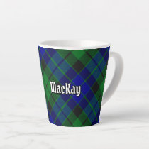 Clan MacKay Tartan Latte Mug