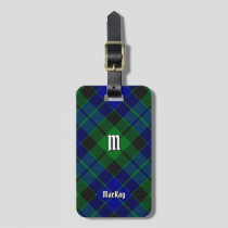 Clan MacKay Tartan Luggage Tag