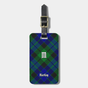 Clan MacKay Tartan Luggage Tag