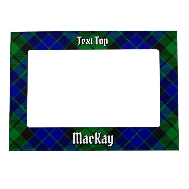 Clan MacKay Tartan Magnetic Frame (Front)