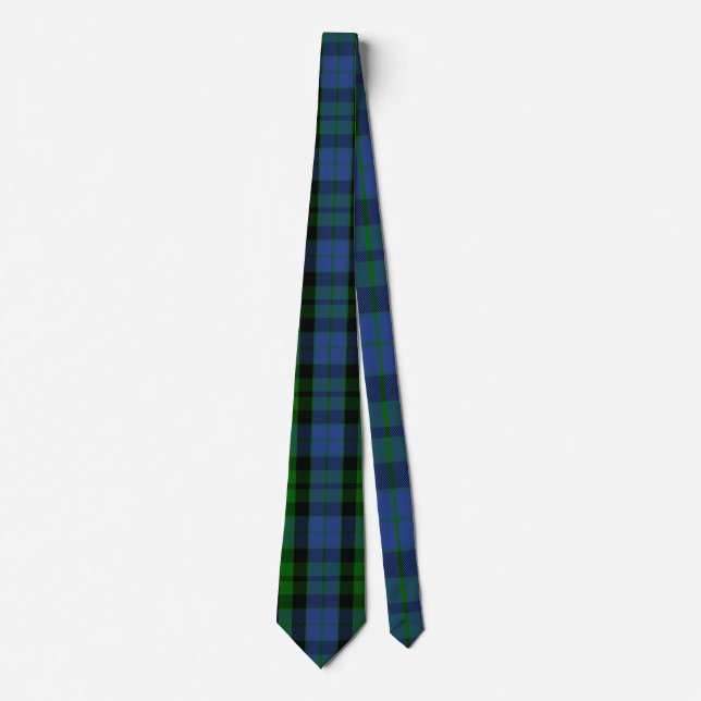 Clan MacKay Tartan Neck Tie (Front)