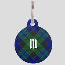 Clan MacKay Tartan Pet ID Tag