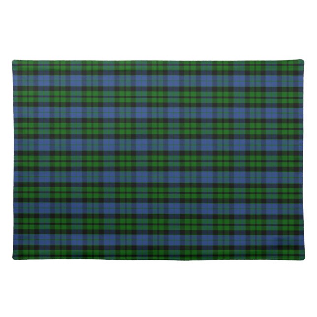 Clan MacKay Tartan Placemat (Front)