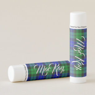 Clan MacKay Tartan Plaid Lip Balm