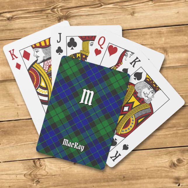 Clan MacKay Tartan Poker Cards (Creator Uploaded)