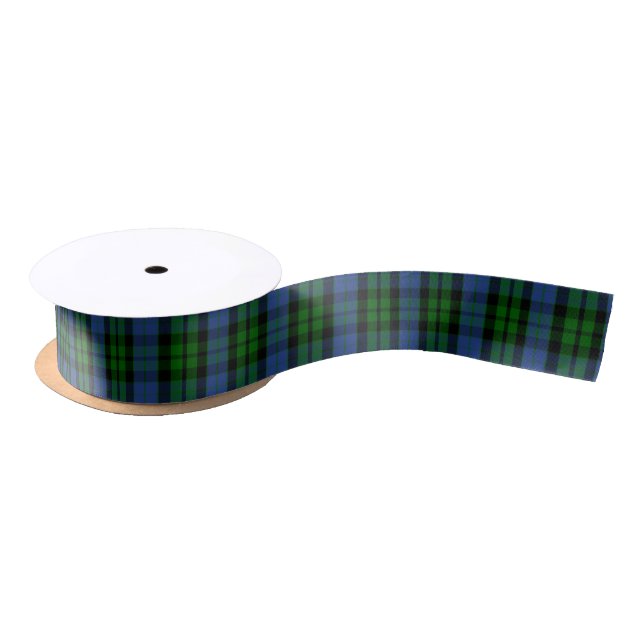 Clan MacKay Tartan Satin Ribbon (Spool)