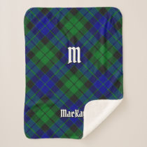 Clan MacKay Tartan Sherpa Blanket