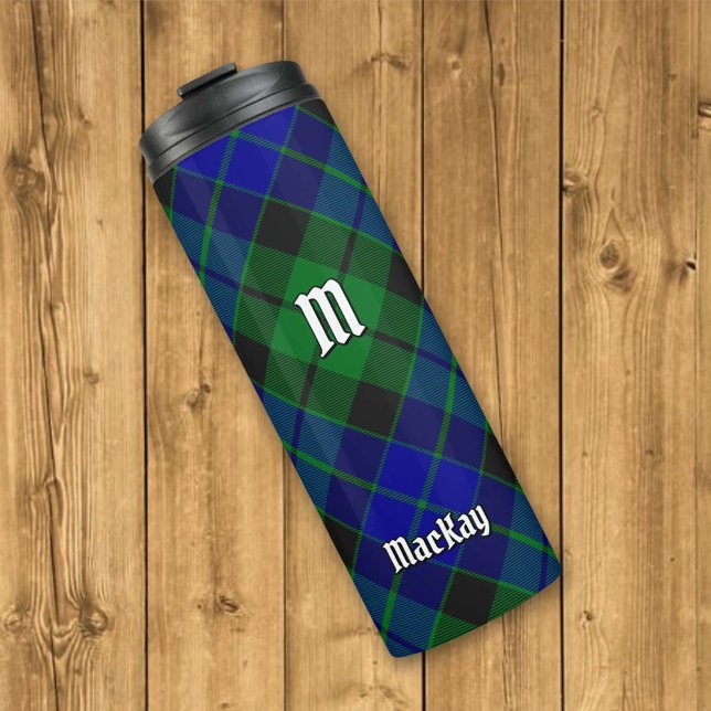 Clan MacKay Tartan Thermal Tumbler (Creator Uploaded)