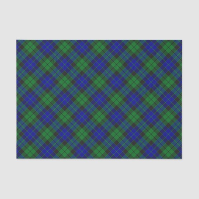 Clan MacKay Tartan Tissue Paper (Front)