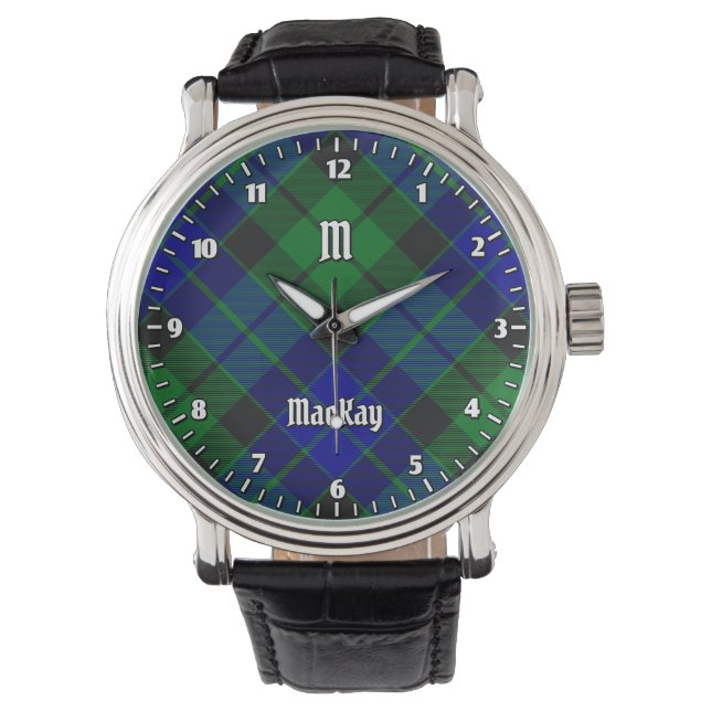 Clan MacKay Tartan Watch (Front)