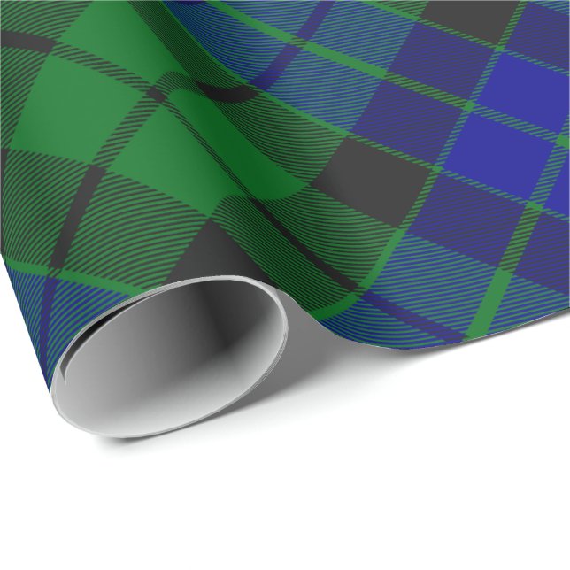 Clan MacKay Tartan Wrapping Paper (Roll Corner)