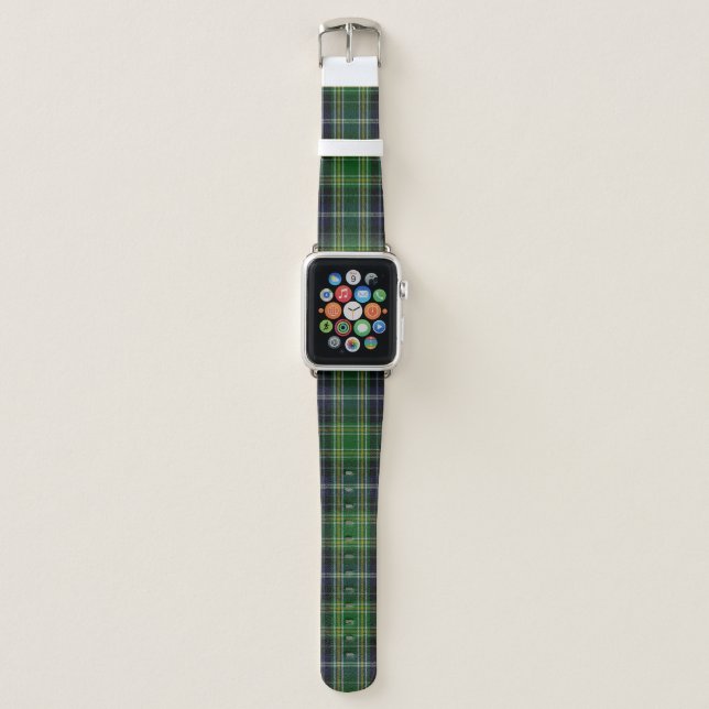 Clan MacKellar Plaid Apple Watch Band (Front)