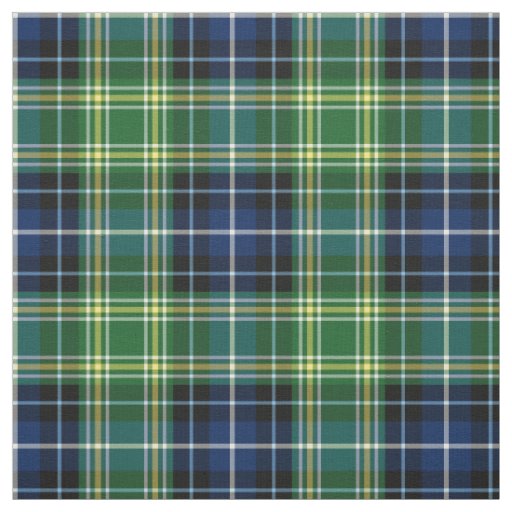 Clan MacKellar Tartan Fabric | Zazzle