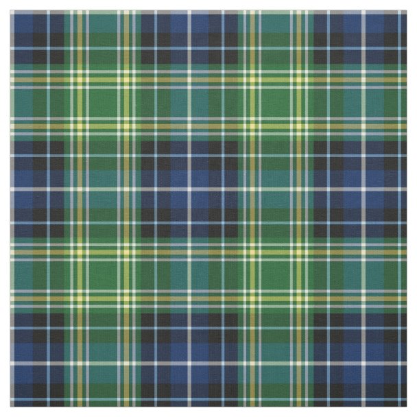 Scottish Clan MacKellar Tartan Plaid Fabric | Zazzle