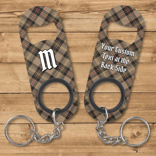 Clan MacKenzie Brown Hunting Tartan  Keychain Bottle Opener (Creator Uploaded)