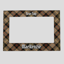 Clan MacKenzie Brown Hunting Tartan Magnetic Frame