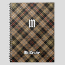 Clan MacKenzie Brown Hunting Tartan Notebook