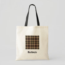 Clan MacKenzie Brown Hunting Tartan Tote Bag