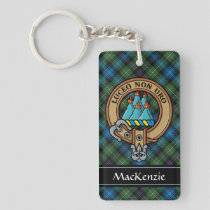 Clan MacKenzie Crest Acrylic Keychain