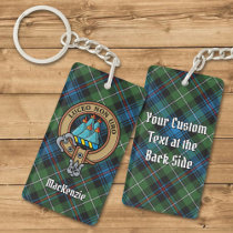 Clan MacKenzie Crest Acrylic Keychain