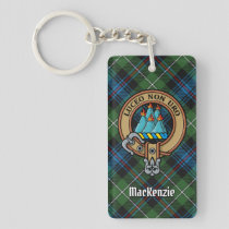 Clan MacKenzie Crest Acrylic Keychain