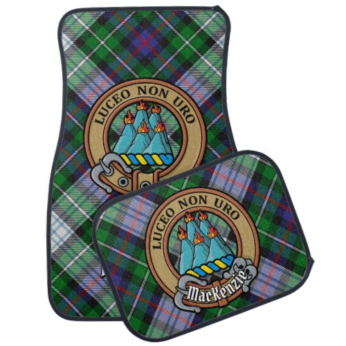 Clan MacKenzie Crest Car Floor Mat