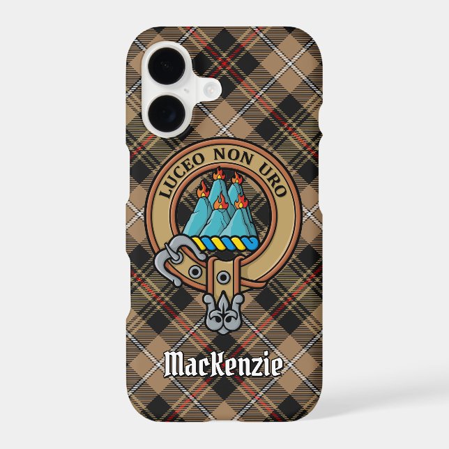 Clan MacKenzie Crest Case-Mate iPhone Case (Back)
