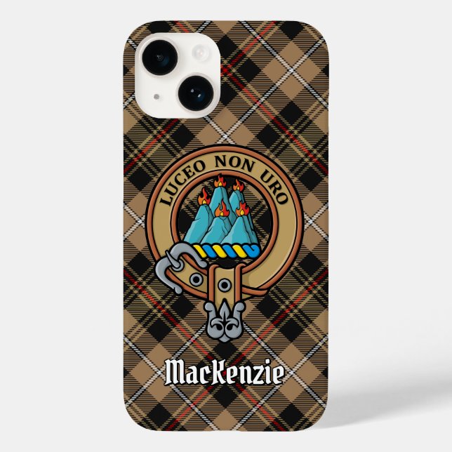Clan MacKenzie Crest Case-Mate iPhone Case (Back)