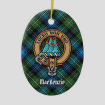 Clan MacKenzie Crest Ceramic Ornament