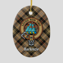 Clan MacKenzie Crest Ceramic Ornament