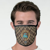 Clan MacKenzie Crest Face Mask (Worn Him)
