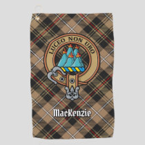 Clan MacKenzie Crest Golf Towel