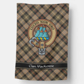 Clan MacKenzie Crest House Flag (Front)