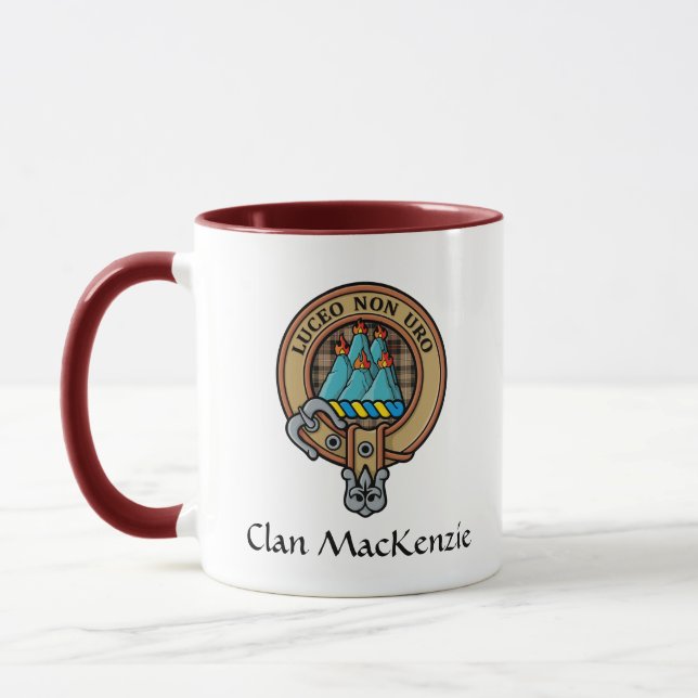 Clan MacKenzie Crest Mug (Left)