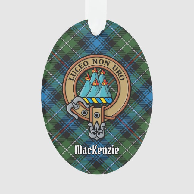 Clan MacKenzie Crest Ornament (Front)