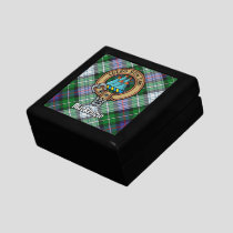 Clan MacKenzie Crest over Dress Tartan Gift Box