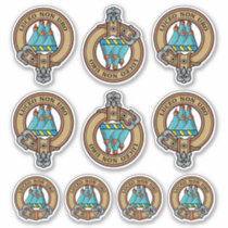 Clan MacKenzie Crest Sticker Set
