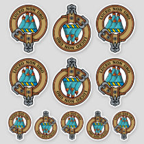 Clan MacKenzie Crest Sticker Set