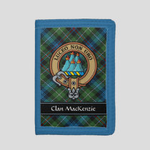 Clan MacKenzie Crest Trifold Wallet
