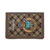 Clan MacKenzie Crest Trifold Wallet (Front)