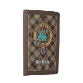 Clan MacKenzie Crest Trifold Wallet (Side)