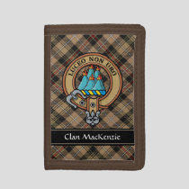 Clan MacKenzie Crest Trifold Wallet