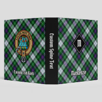 Clan MacKenzie Dress Tartan 3 Ring Binder