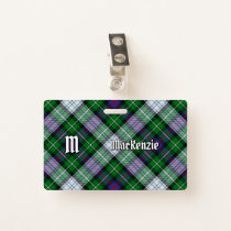 Clan MacKenzie Dress Tartan Badge
